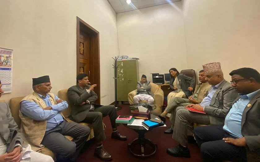 सभामुखसहित प्रमुख सचेतकहरूको बैठक निष्कर्षविहीन