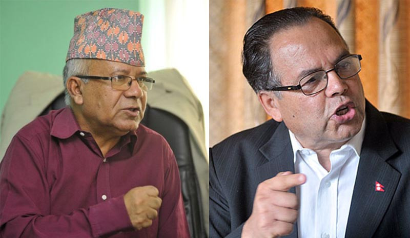 एकअर्काविरुद्ध सार्वजनिक आरोप नलगाउने माधव र झलनाथ बीच सहमति