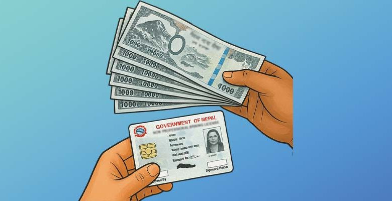 ढड्डामा कुनै विवरण नभेटिएपछि घुस दिएर लाइसेन्स लिनेको बिचल्ली