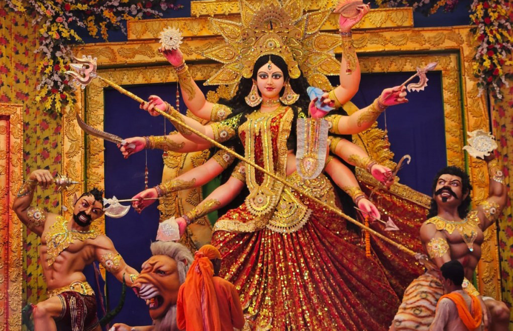 नवरात्रको अन्तिम दिनः आज नवदुर्गामध्येकी नवौँ देवी सिद्धिदात्रीको विधिपूर्वक पूजाआराधना गरिँदै