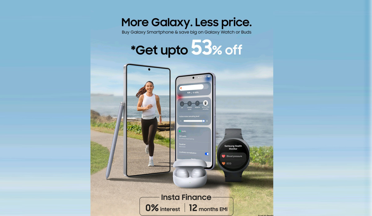 नयाँ ग्यालेक्सी स्मार्टफोनहरूसँग आकर्षक मल्टी-बाइ अफर, ग्यालेक्सी वाच र बड्समा ५३ प्रतिशतसम्म  छुट