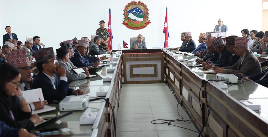 सिंहदरबारमा मन्त्रिपरिषद् बैठक  सुरु