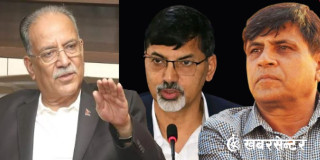 जनार्दन शर्मा र घनश्याम भूसालले प्रचण्डसँग गरे छुट्टाछुट्टै भेटवार्ता