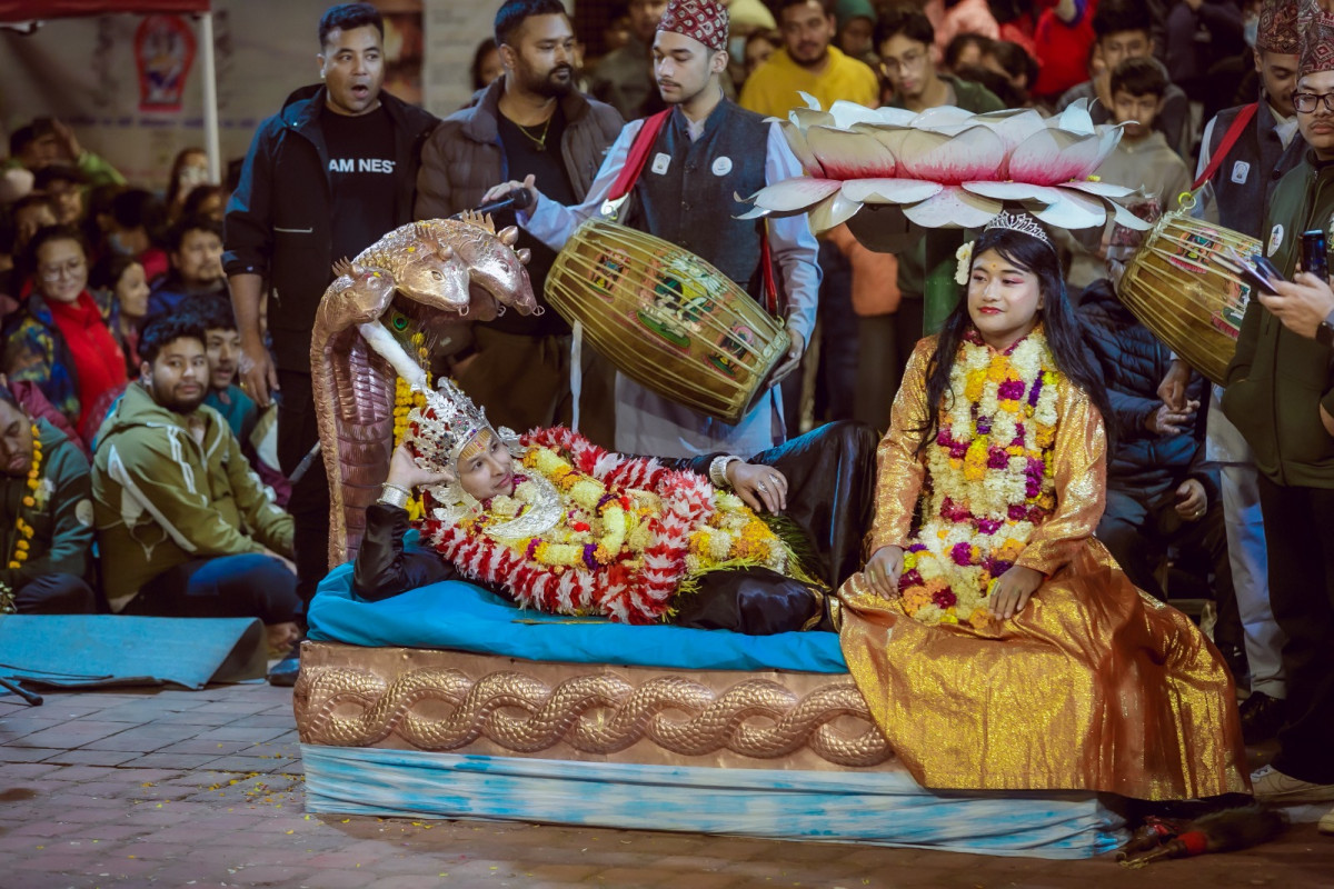 ३८५ वर्ष पुरानो कार्तिक नाच (तस्बिरहरु)