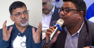 रास्वपा छाडेका सन्तोष परियार जनार्दनसँग छलफलमा