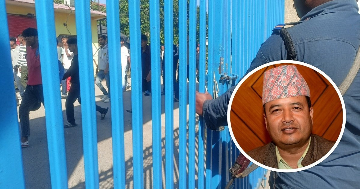 महेश बस्नेतको विरोधमा सिमरा विमानस्थलमा जेनजी र प्रहरीबीच झडप