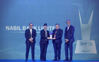 नबिल बैंक भिसा इन्टरनेशनलको तीन विधाका अवार्डद्वारा सम्मानित