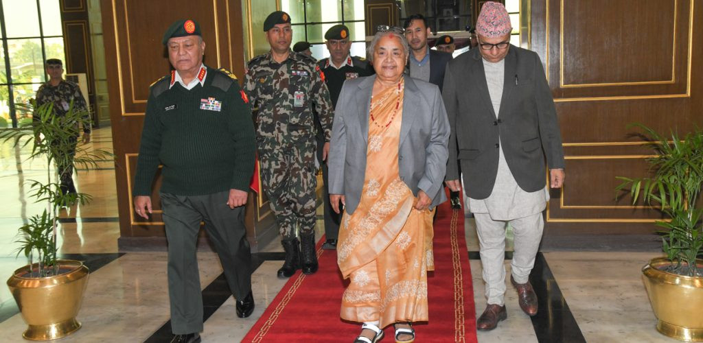 नेपाली सेनालाई प्रधानमन्त्रीको निर्देशन: चुनावमा एक थोपा रगत नबग्नेगरी खटिनुस्