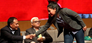 उज्यालो नेपाल पार्टीको घोषणा सभामा पुगिन् सुमना