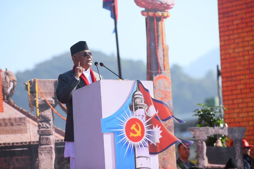 केपी शर्मा ओलीले भने- एमाले अजम्बरी छ