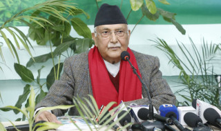 एमाले अध्यक्षमा केपी ओली  विजयी