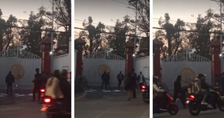 प्रधानमन्त्री निवास अगाडि मिराज समूहको प्रदर्शन, दुईजना पक्राउ