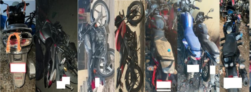 मोटरसाइकल चोरी गरी अवैध रूपमा खरिद-विक्री गर्दै आएको संगठित गिरोह पक्राउ
