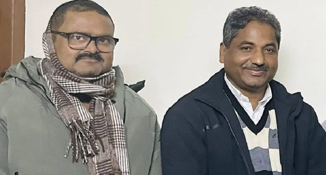 जनमत पार्टीका नेता वीरेन्द्र साह आजपा प्रवेश, प्रभु साहले गरे स्वागत