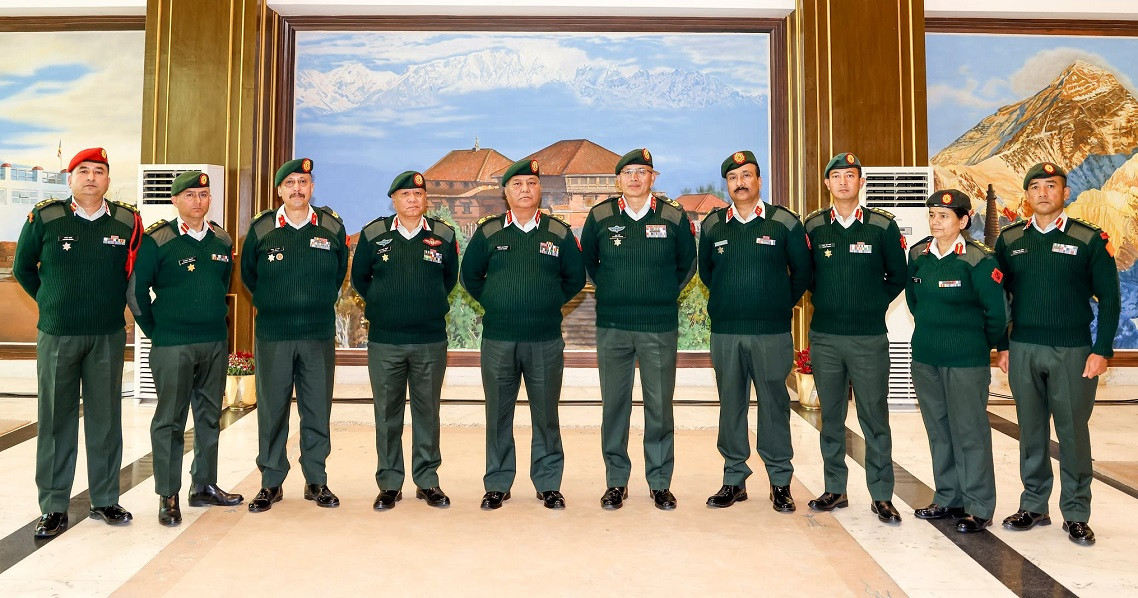 नेपाली सेनाका तीन सहायक रथी उपरथीमा बढुवा