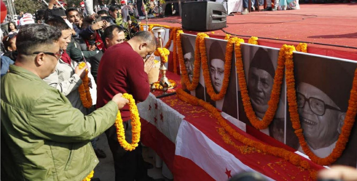 कांग्रेस विशेष महाधिवेशनको बन्द सत्र भोलि बिहान ८ बजे