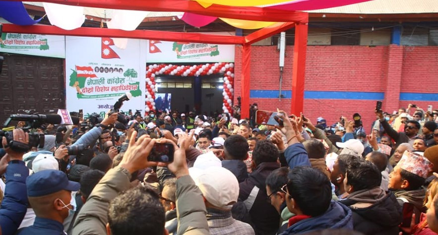 कांग्रेसको विशेष महाधिवेशन कार्यविधि पारित, नयाँ नेतृत्व चयन गर्न सक्ने