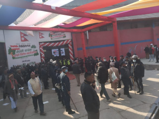 कांग्रेस विशेष महाधिवेशन : निर्वाचन तालिका आएसँगै बढाइयो सुरक्षा