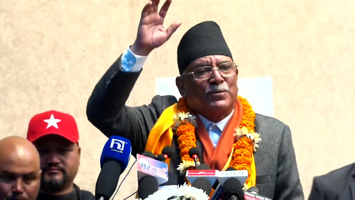 निर्वाचनमा हामी जनताको घरदैलो अभियानमा केन्द्रित हुन्छौँः पुष्पकमल दाहाल