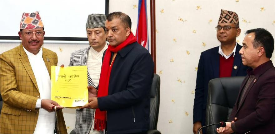 निर्वाचन आयोगले दियो गगन थापा नेतृत्वको कांग्रेसलाई मान्यता