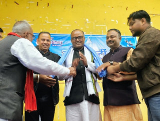 धनुषा-३ का  राष्ट्रिय मुक्ति पार्टीका उम्मेदवार रास्वपा प्रवेश