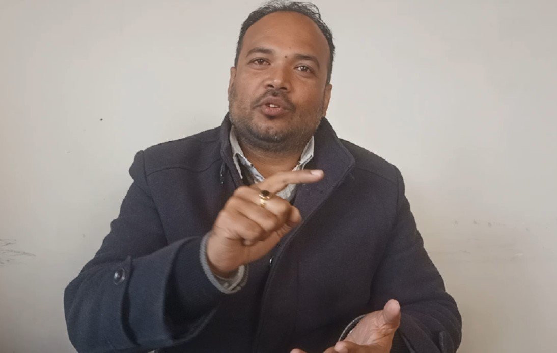 जसपा नेपालका नेता मनिष मिश्र कांग्रेस प्रवेश गर्दै