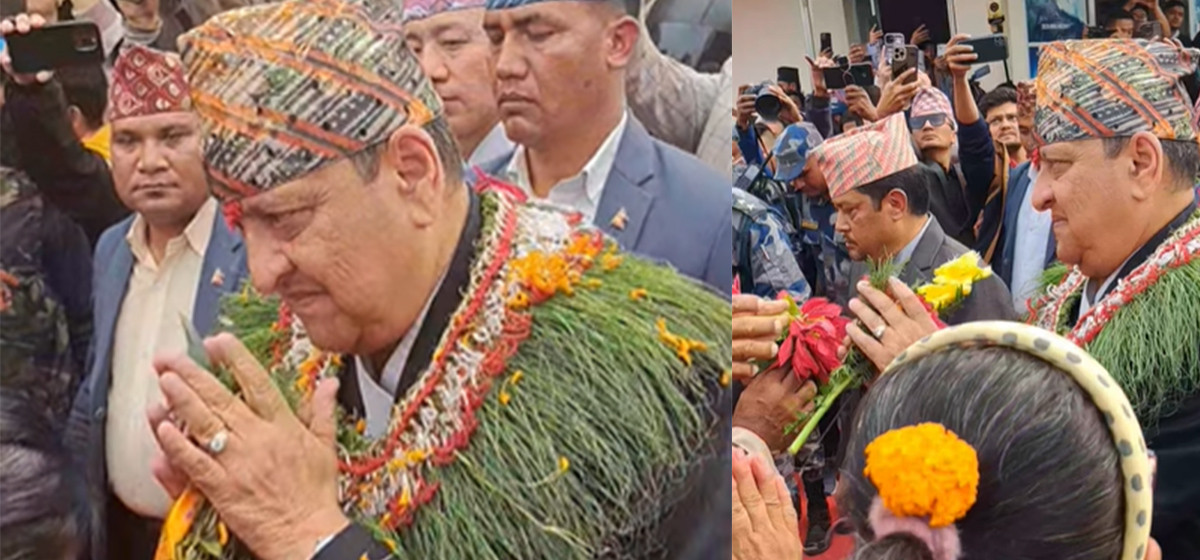 पूर्वराजा शाह झापाबाट ४ महिनापछि काठमाडौं  आउँदै