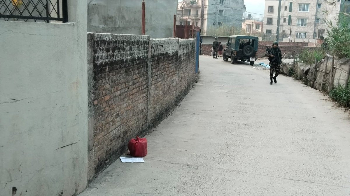 नागार्जुनमा भेटिएको शङ्कास्पद बस्तु डिस्पोज