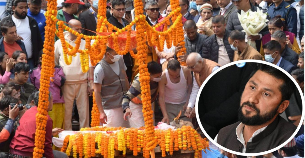 ओलीका पिताको निधनप्रति रवि लामिछानेद्वारा दुःख व्यक्त