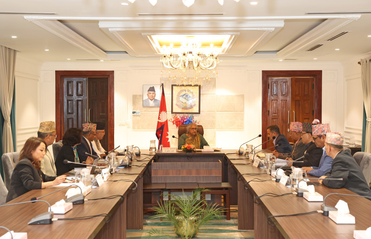 बालुवाटारमा मन्त्रिपरिषद्को बैठक