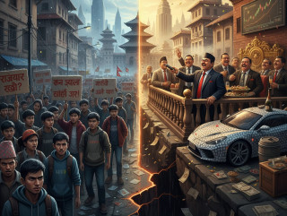 जेनजी आन्दोलनले धनी र गरिवबीचको आम्दानीको वितरणमा ठूलो खाडल