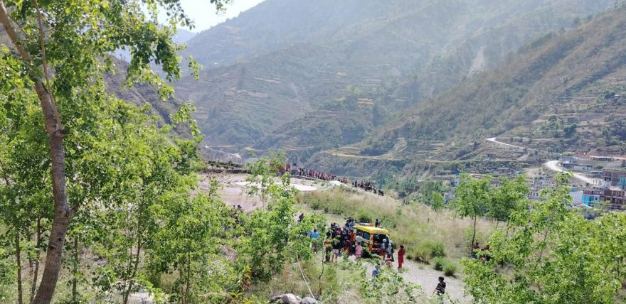 जाजरकोटमा ग्यास लिक भएर आगलागी हुँदा ३ जना घाइते