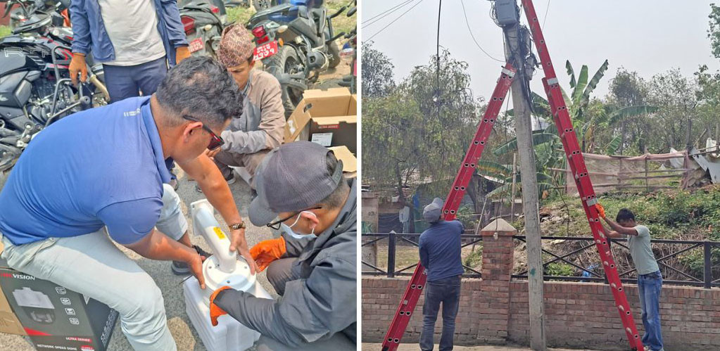 बस्ती खाली गर्ने समय नजिकिँदै गर्दा थापाथलीमा सीसीटीभी जडान, सुरक्षा कडा