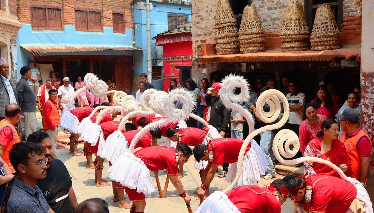 २१ महिना देखाएर समापन भयो तीन सय वर्ष पुरानो हनुमान नाच