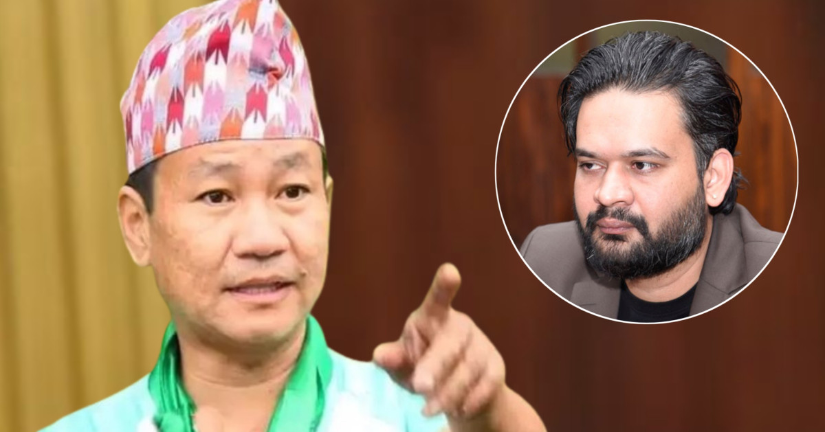 सेना सुकुमबासी बस्ती भत्काउन होइन, सीमामा पठाऊ, नत्र राजीनामा देऊ: हर्क साम्पाङ
