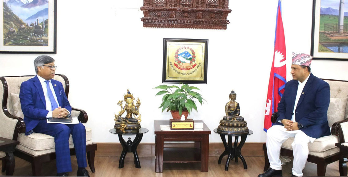 परराष्ट्रमन्त्री खनाल र सार्कका महासचिवबीच भेटवार्ता