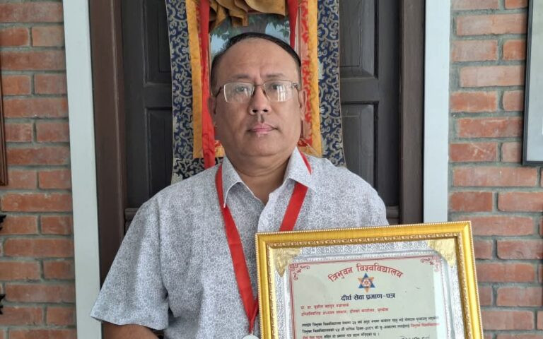त्रिविको निमित्त उपकुलपतिको जिम्मेवारी सुशीलबहादुर बज्राचार्यलाई