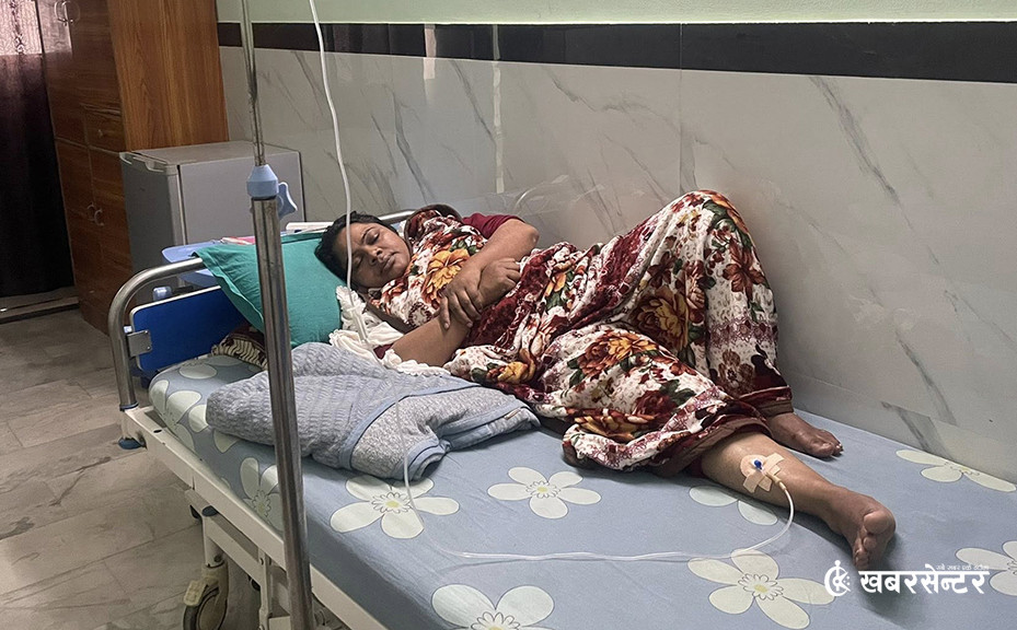 अनशनरत रुबीको स्वास्थ्य अवस्था गम्भीर, खुट्टाबाट दिइँदै स्लाइन