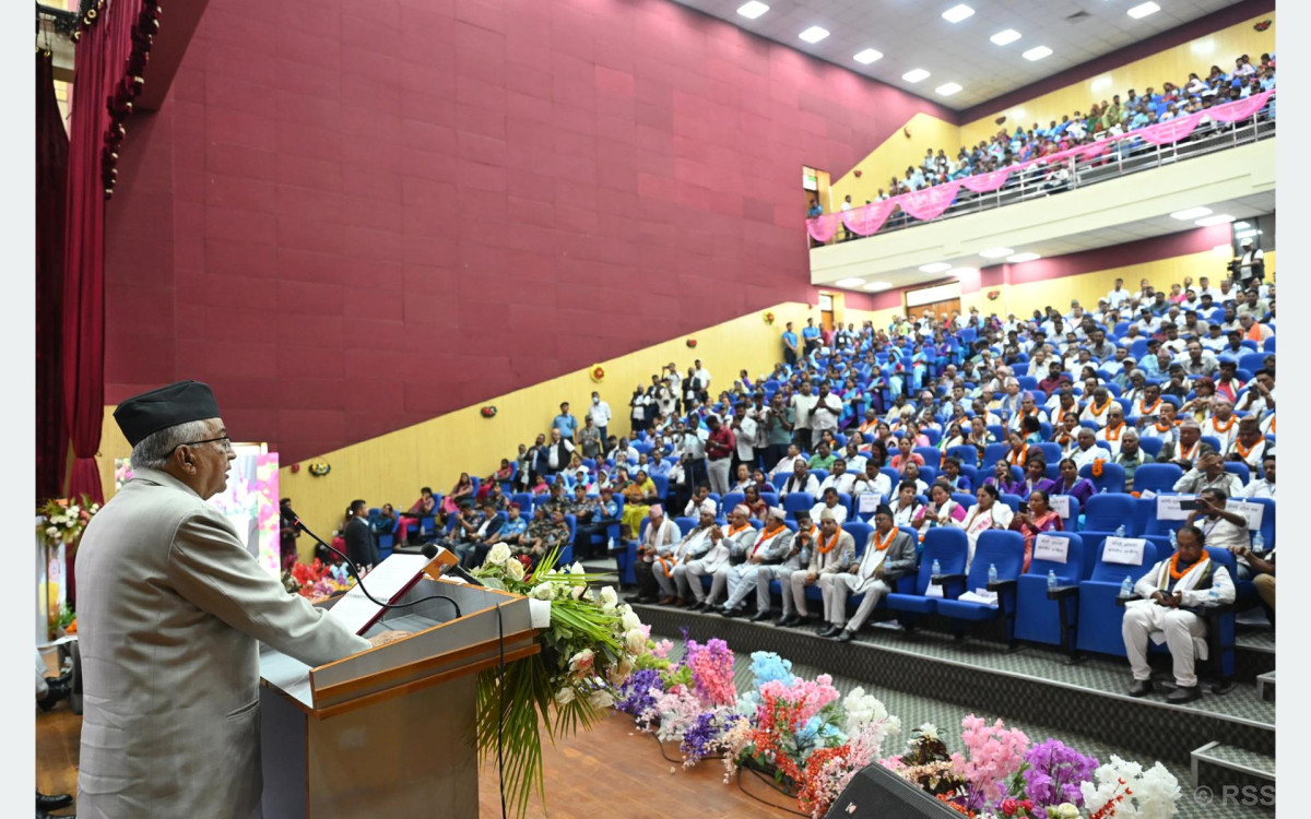 गणतन्त्रमा स्थानीय सरकारको महत्त्व र गरिमा व्यापक छ : राष्ट्रपति पौडेल