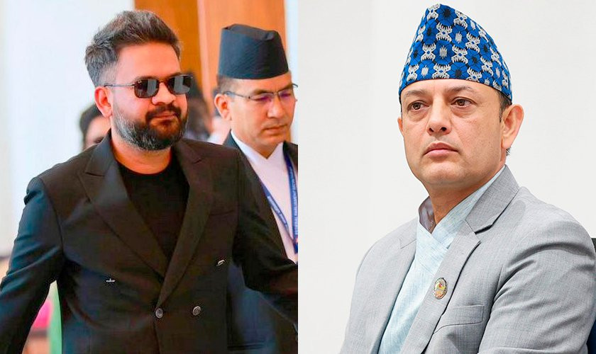 प्रधानमन्त्री बालेन शाहलाई भेट्न पुगे सभामुख डीपी अर्याल