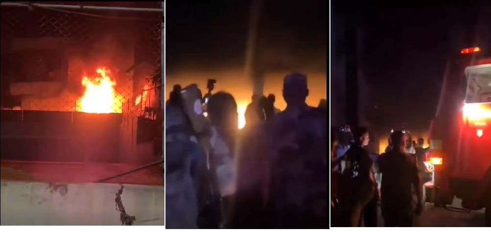 सशस्त्र प्रहरी मुख्यालयमा आगलागी, ९ वटा गाडी जले