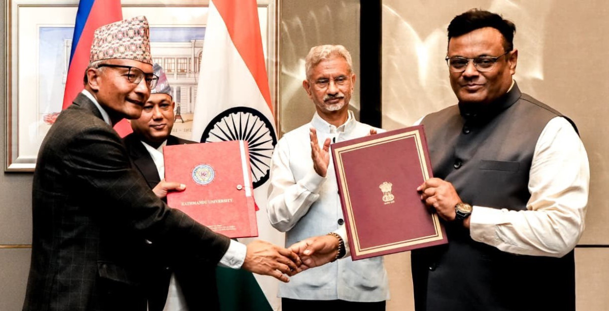परराष्ट्रमन्त्री खनाल र भारतीय जयशंकरबीच तीनबुँदे घोषणा