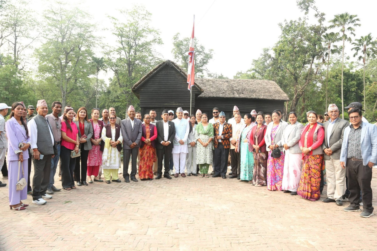 सभामुखसहित संसदीय टोलीद्वारा टीकापुर पार्क अवलोकन