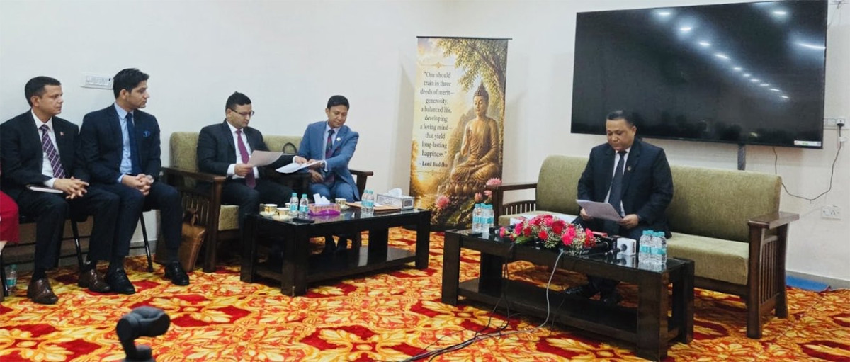 सीमाबारे प्रधानमन्त्री शाहको अभिव्यक्तिमा परराष्ट्रमन्त्री खनालले दिल्लीमा दिए स्पष्टीकरण