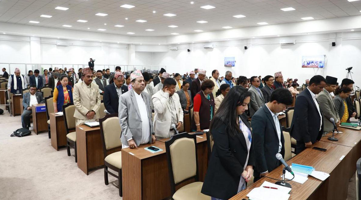 संसद्‌मा कांग्रेस सांसदद्वारा आफैँ समय तोकेर मौनधारण, सभामुखको गम्भीर आपत्ति
