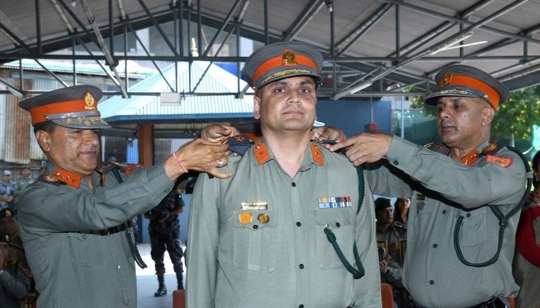 सशस्त्रका एआईजी पोखरेललाई मानवश्रोत विभागको जिम्मेवारी