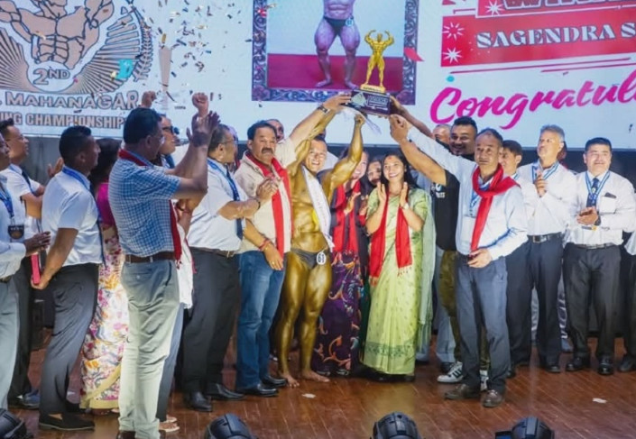 ‘मिस्टर महानगर’ को उपाधि सगेन्द्रलाई