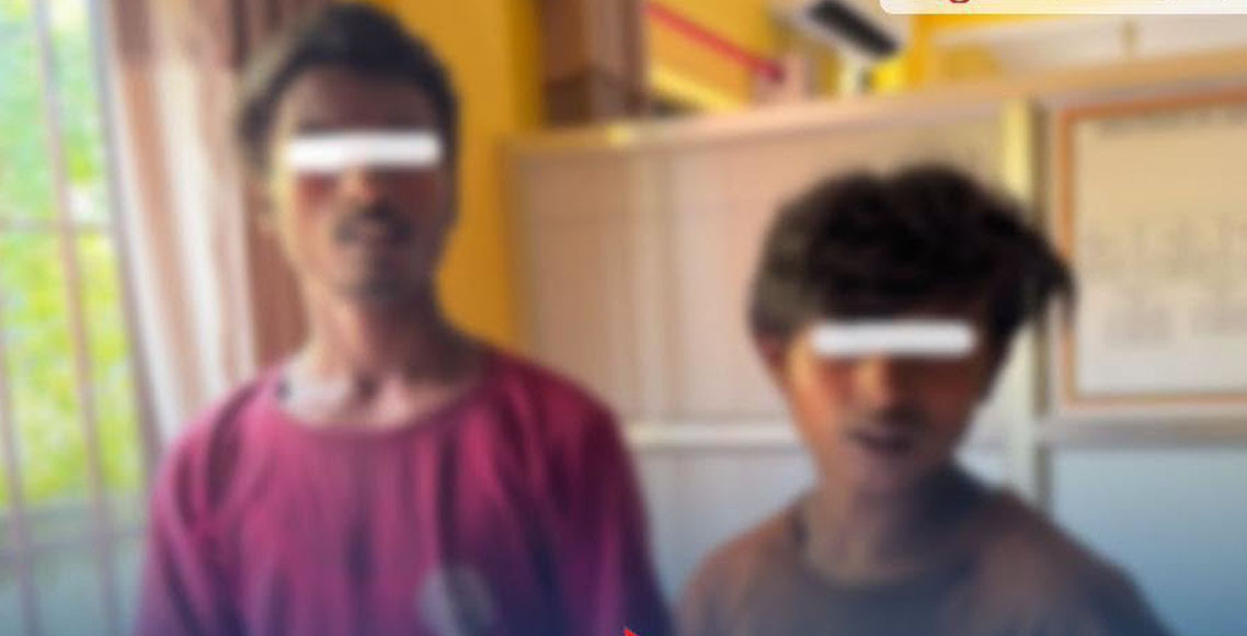 पेस्तोल र गोलीसहित  दुई युवक पक्राउ