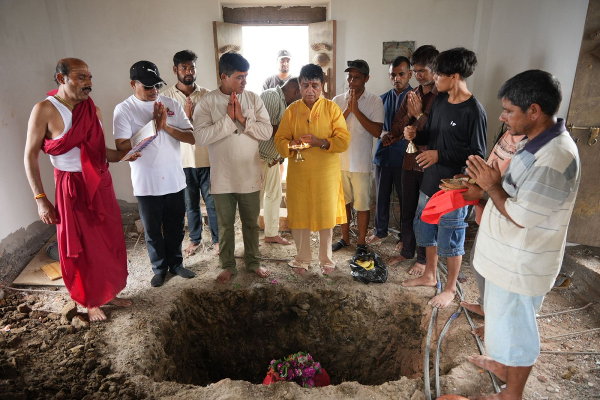 नवनिर्मित जालपादेवी मन्दिरमा क्षमा पूजासहित गर्भगृहमा राखियो मूर्ति
