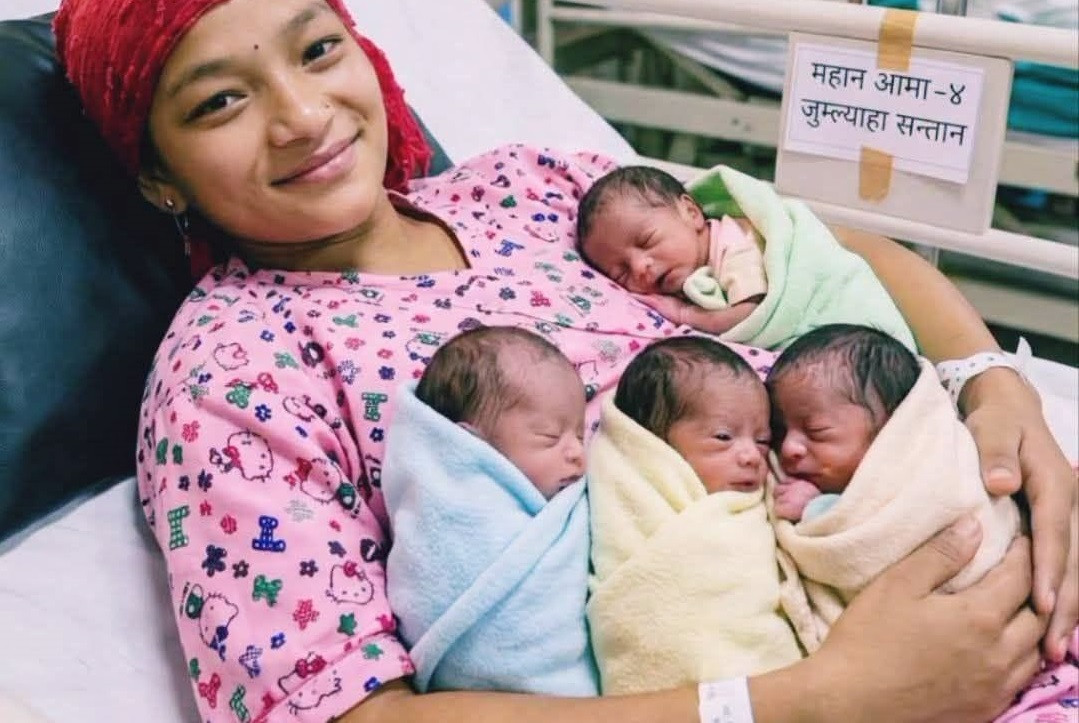 दुई दिनमै ४ छोरी गुमाएकी २५ वर्षीया विष्णु विक